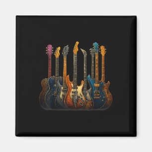 Imán Guitarras Guitarristas Música Regalos De Guitarra