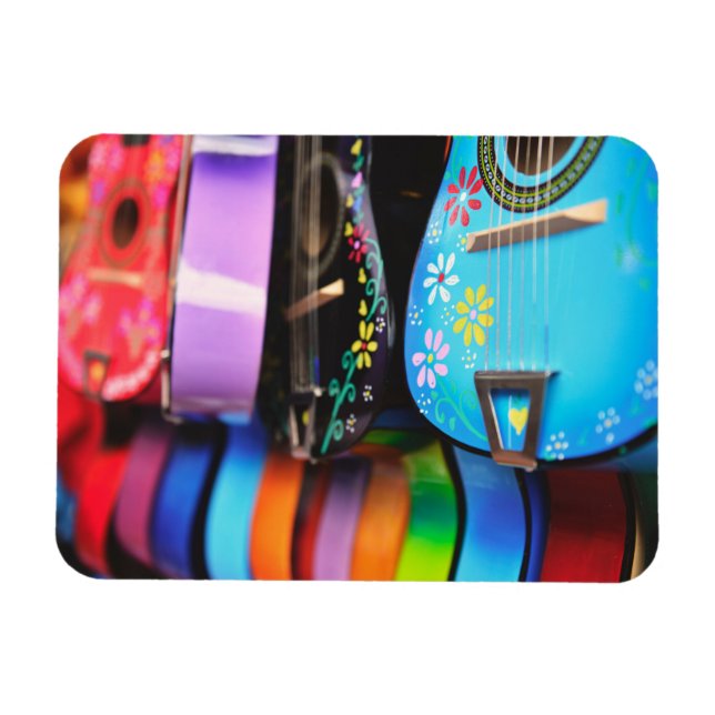 Imán Guitarras musicales brillantes (Horizontal)