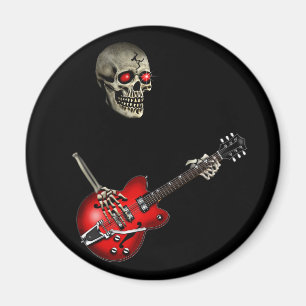 Imán Guitarrista del cráneo