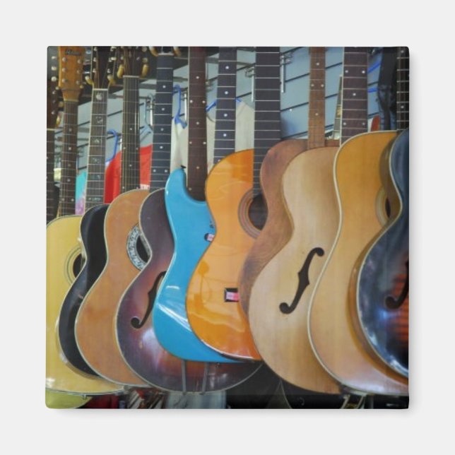 Imán Guitars Galore, (Frente)