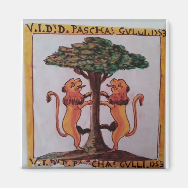 Imán Gulli Family Crest Magnet (Frente)