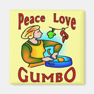 Imán Gumbo de amor por la paz