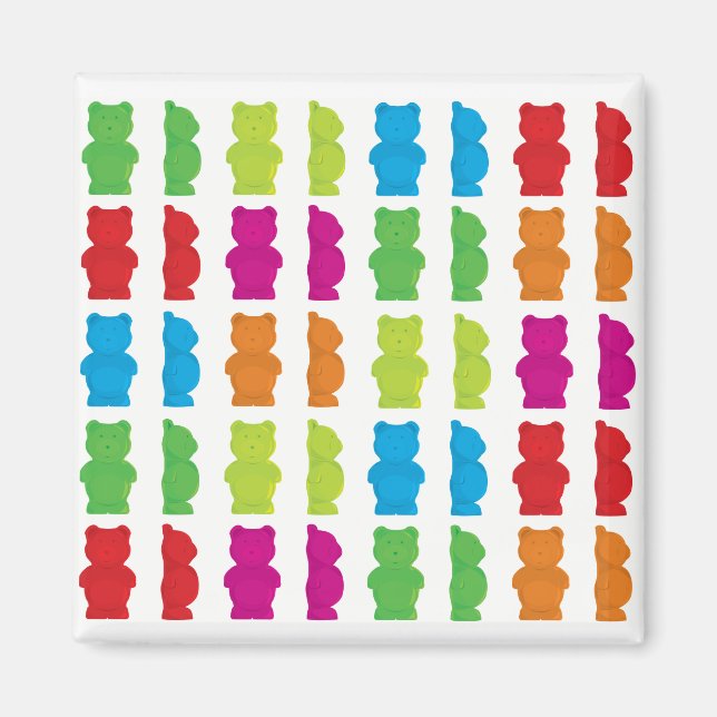 Imán Gummy Bear Magnet (Frente)