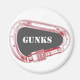 Imán Gunks que suben mosquetón
