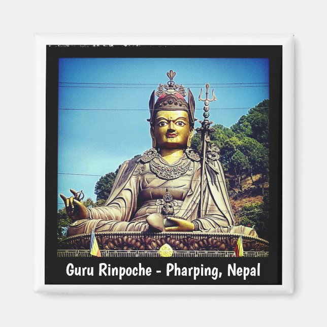 Imán Guru Rinpoche, Padmasambhava, Pharping - Nepal (Frente)