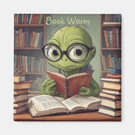 Imán Gusano de biblioteca