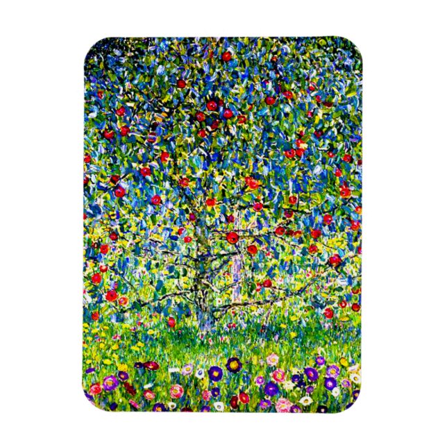 Imán Gustav Klimt Apple Tree (Vertical)