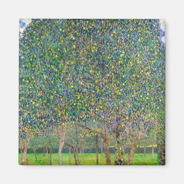 Imán Gustav Klimt - Árbol de peras (Frente)