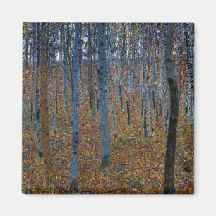 Imán Gustav Klimt - Arboleda de Hayas I