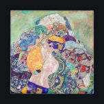 Imán Gustav Klimt - Bebé / Cuna<br><div class="desc">Bebé / Cuna - Gustav Klimt,  Petróleo en lienzo,  1917-1918</div>