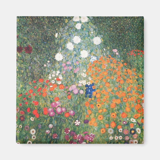 Imán Gustav Klimt Blumengarten (Frente)