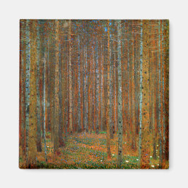 Imán Gustav Klimt - Bosque Pino de Tannenwald