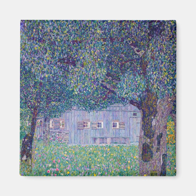 Imán Gustav Klimt - Casa de campo en el Alto Austria (Frente)