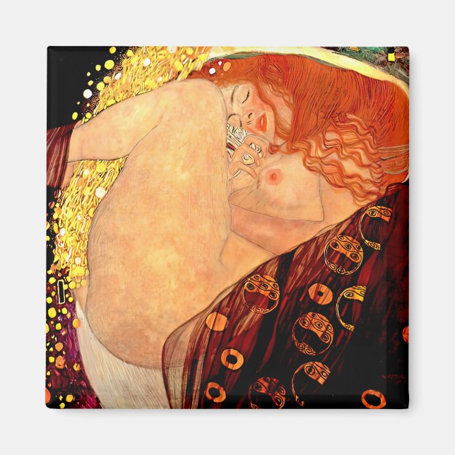 Imán Gustav Klimt danae (Frente)