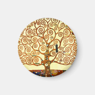 Imán Gustav Klimt El Árbol de la Vida Arte Fino