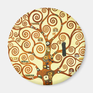 Imán Gustav Klimt, el Bella Artes del árbol de la vida