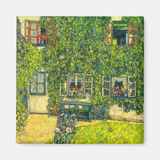 Imán Gustav Klimt La Casa de la Guardia (Frente)