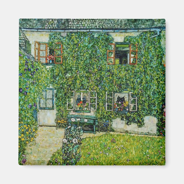 Imán Gustav Klimt - La Casa de la Guardia (Frente)