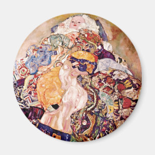 Imán Gustav Klimt - La cuna del bebé - Recién nacido