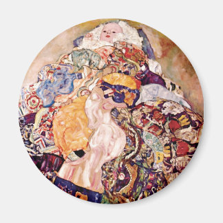 Imán Gustav Klimt - La cuna del bebé - Recién nacido