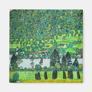 Imán Gustav Klimt - Ladera de la montaña en Unterach