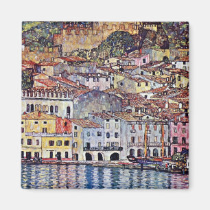 Imán Gustav Klimt - Malcesine en el lago de Garda Itali
