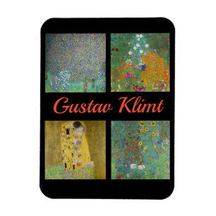 Imán Gustav Klimt Masterpieces Patchwork