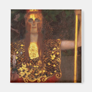 Imán Gustav Klimt - Minerva O Pallas Athena