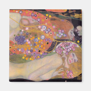 Imán Gustav Klimt - Serpientes Acuáticas II