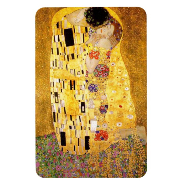 Imán Gustav Klimt The Kiss Magnet (Vertical)