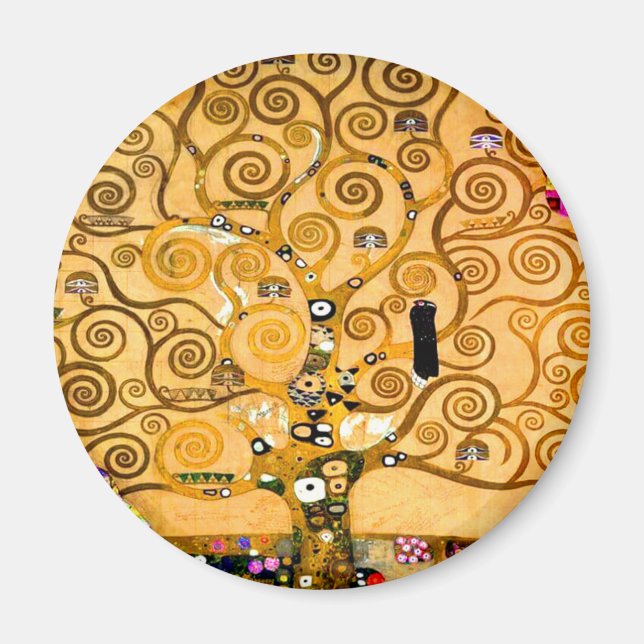 Imán Gustav Klimt Tree of Life (Frente)