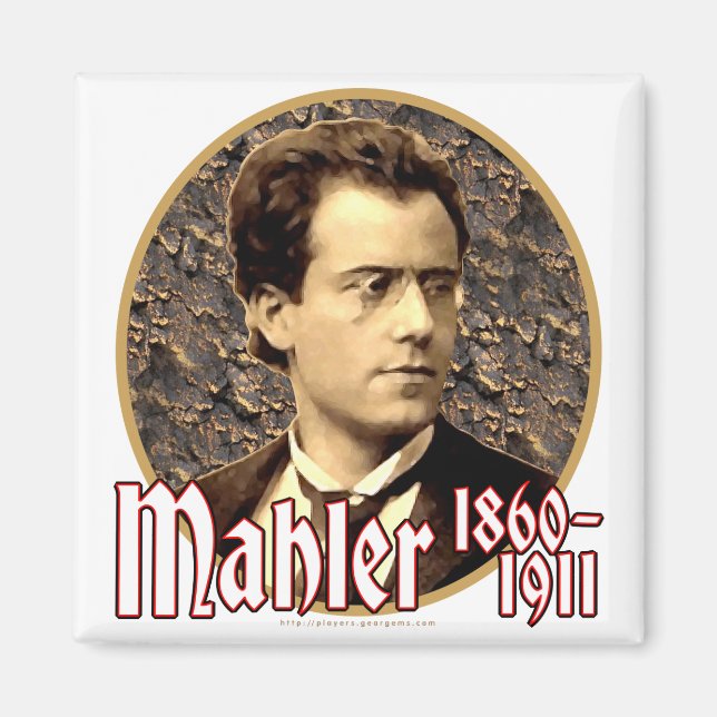 Imán Gustav Mahler (Frente)