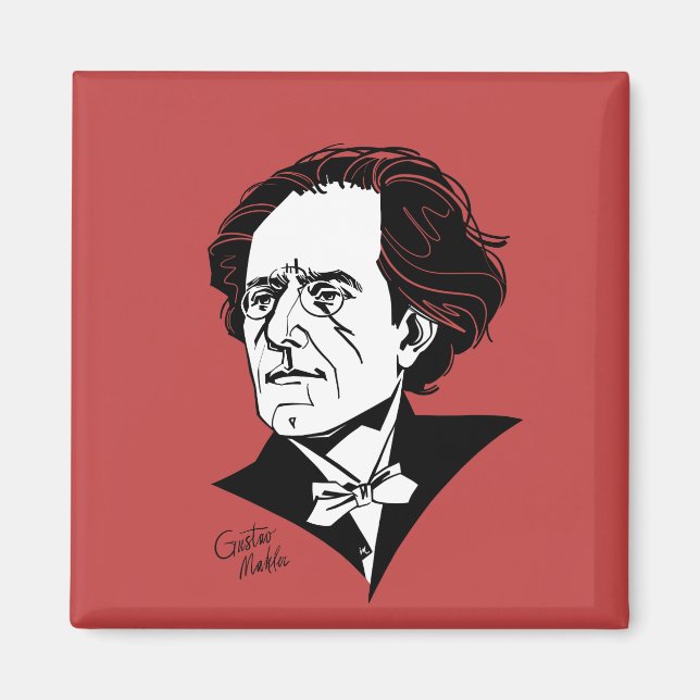 Imán Gustav Mahler (Frente)