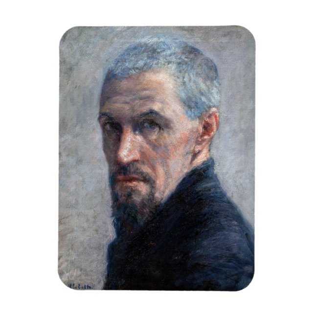 Imán Gustave Caillebotte - Autoretrato (Vertical)