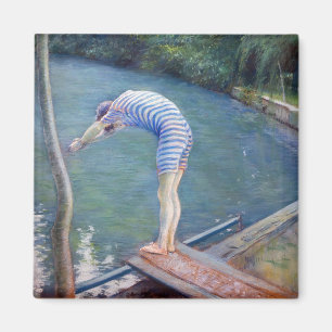 Imán Gustave Caillebotte - El Bañista / El Buzo