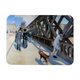 Imán Gustave Caillebotte - El Puente de Europa