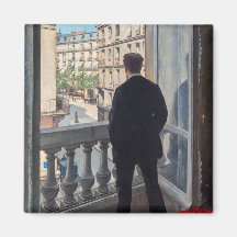 Gustave Caillebotte - Hombre en la ventana