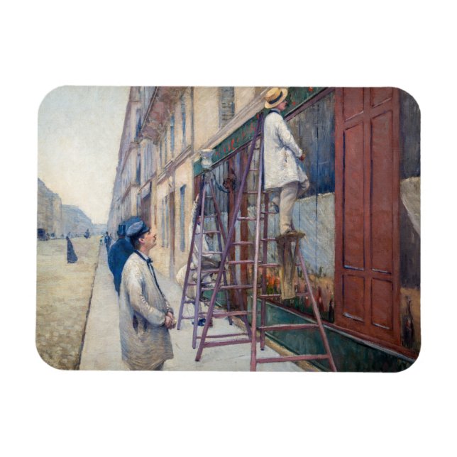 Imán Gustave Caillebotte - La Casa de los Pintores (Horizontal)