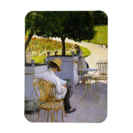 Imán Gustave Caillebotte - Los árboles Naranjas