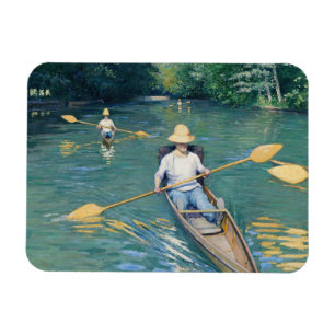 Imán Gustave Caillebotte - Saltos en los Yerres