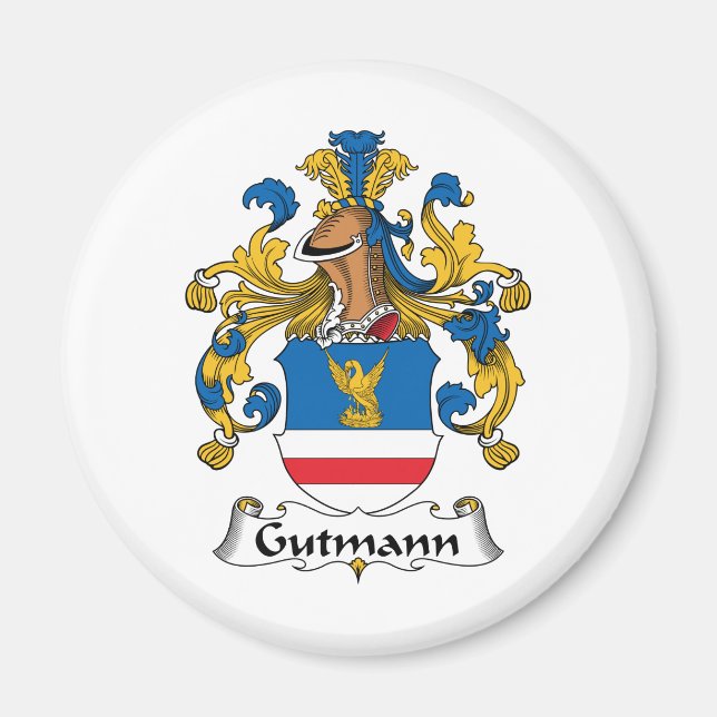 Imán Gutmann Family Crest (Frente)