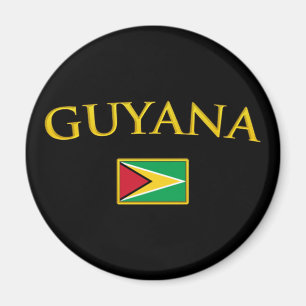Imán Guyana de oro