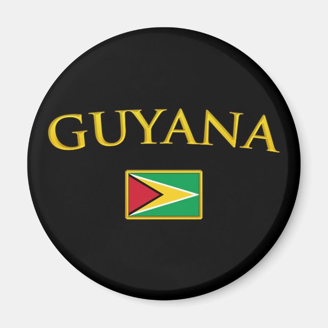 Imán Guyana Dorada (Frente)