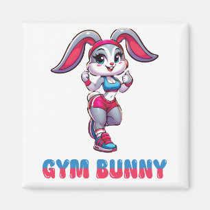 Imán Gym Bunny