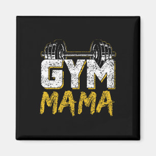 Imán Gym Mama Formación Fitness Halterofilia Mo