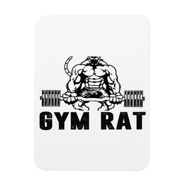 Imán Gym Rat (Vertical)