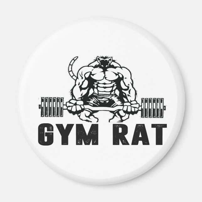Imán Gym Rat (Frente)