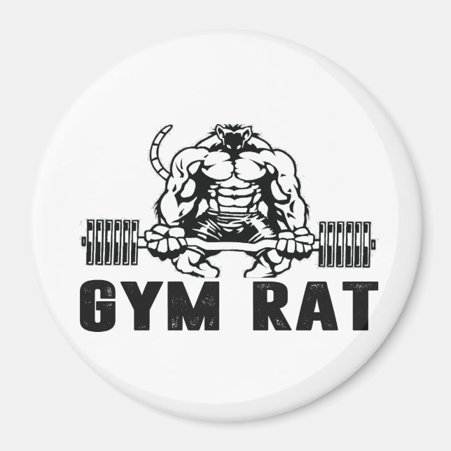 Imán Gym Rat (Frente)