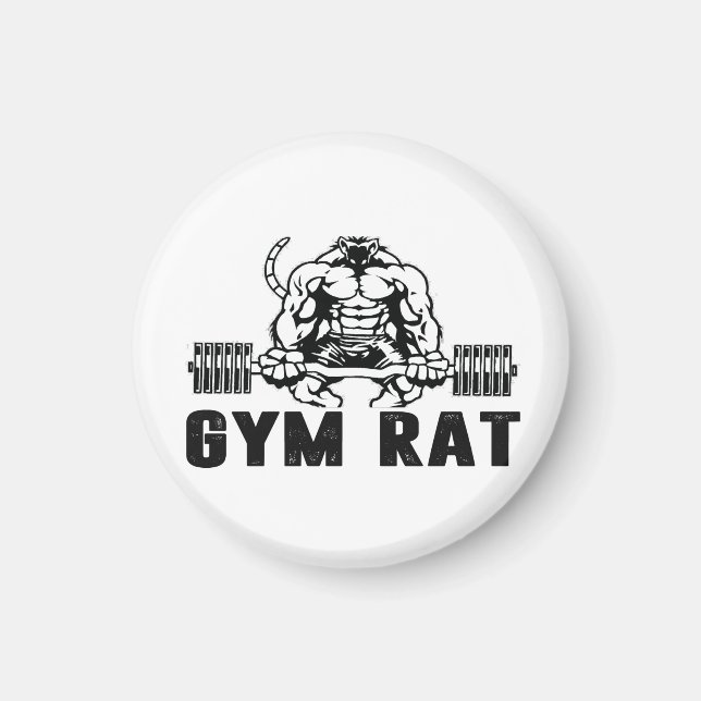 Imán Gym Rat (Frente)