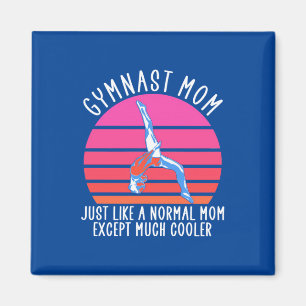 Imán Gymnast Mom